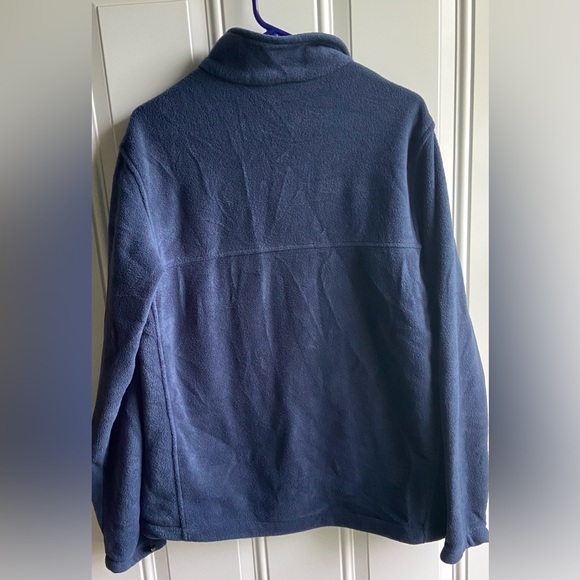 Columbia Full Zip Fleece Mens Large Blue - Picture 4 of 7